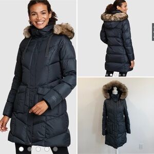 Eddie Bauer | Lodge Cascadian Down Hooded Parka
 | Size Small